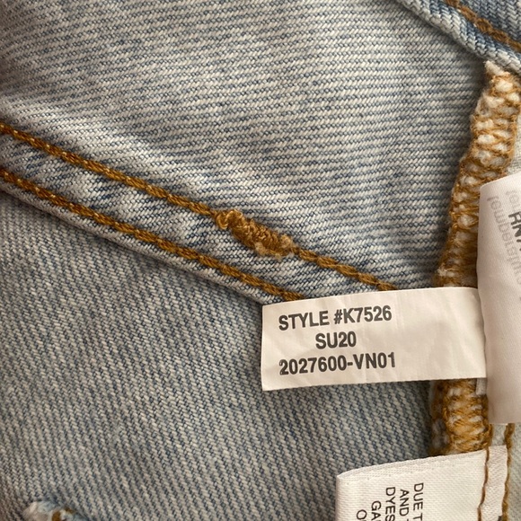 Madewell The Curvy Perfect Vintage Jean in Fitzgerald Wash size 32 - Picture 13 of 16